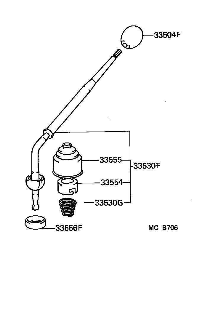  LAND CRUISER 70 |  SHIFT LEVER RETAINER