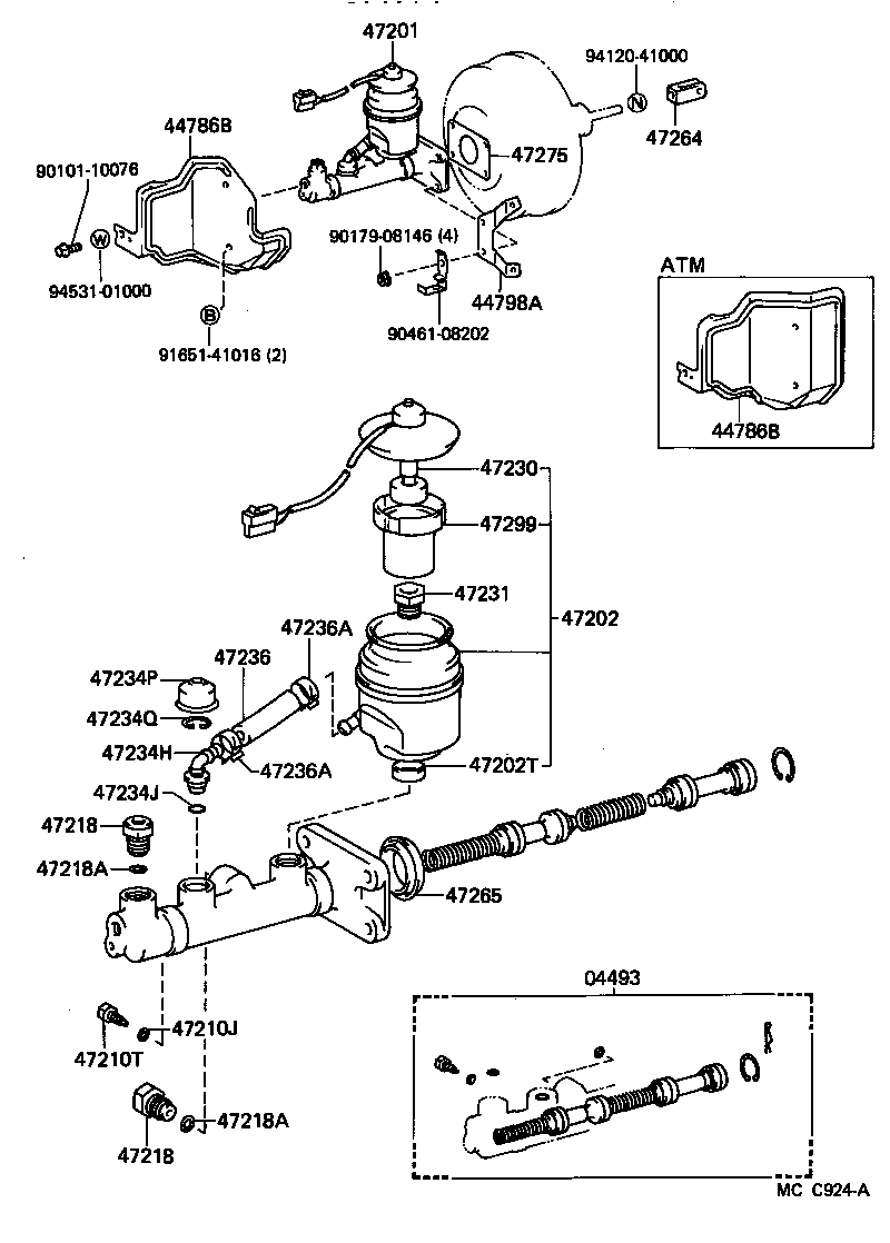  LAND CRUISER 70 |  BRAKE MASTER CYLINDER