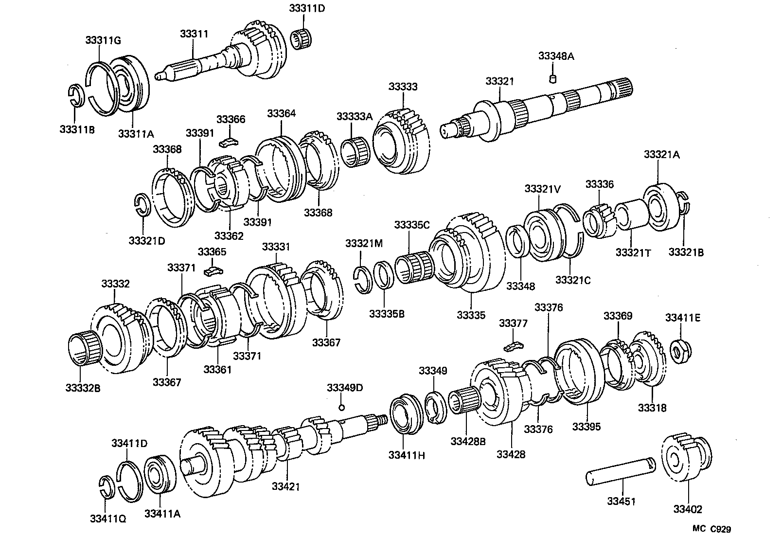  LAND CRUISER 70 |  TRANSMISSION GEAR MTM