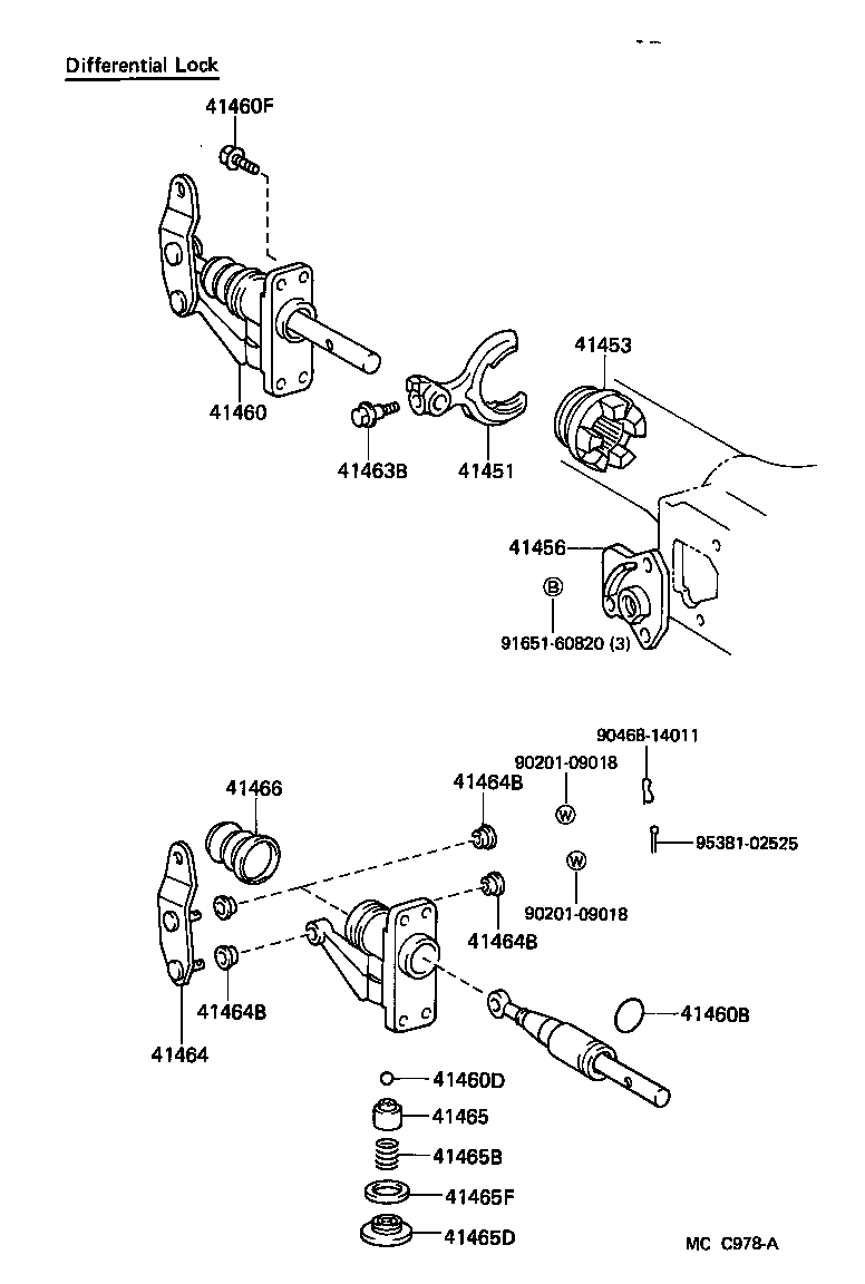  LAND CRUISER 70 |  REAR AXLE HOUSING DIFFERENTIAL