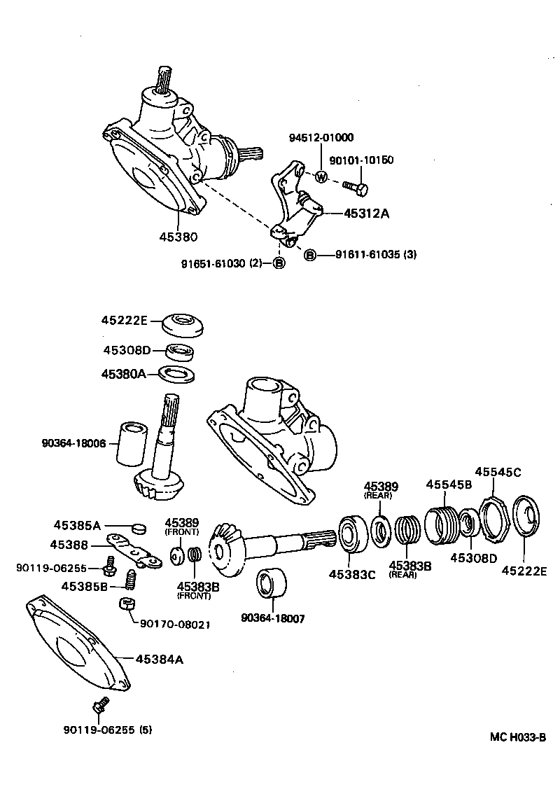  LITEACE |  STEERING COLUMN SHAFT