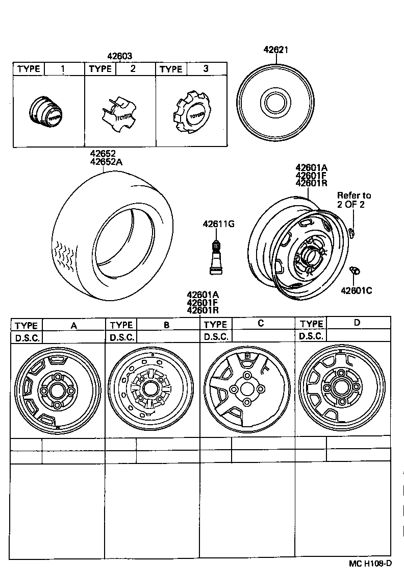  LITEACE |  DISC WHEEL WHEEL CAP