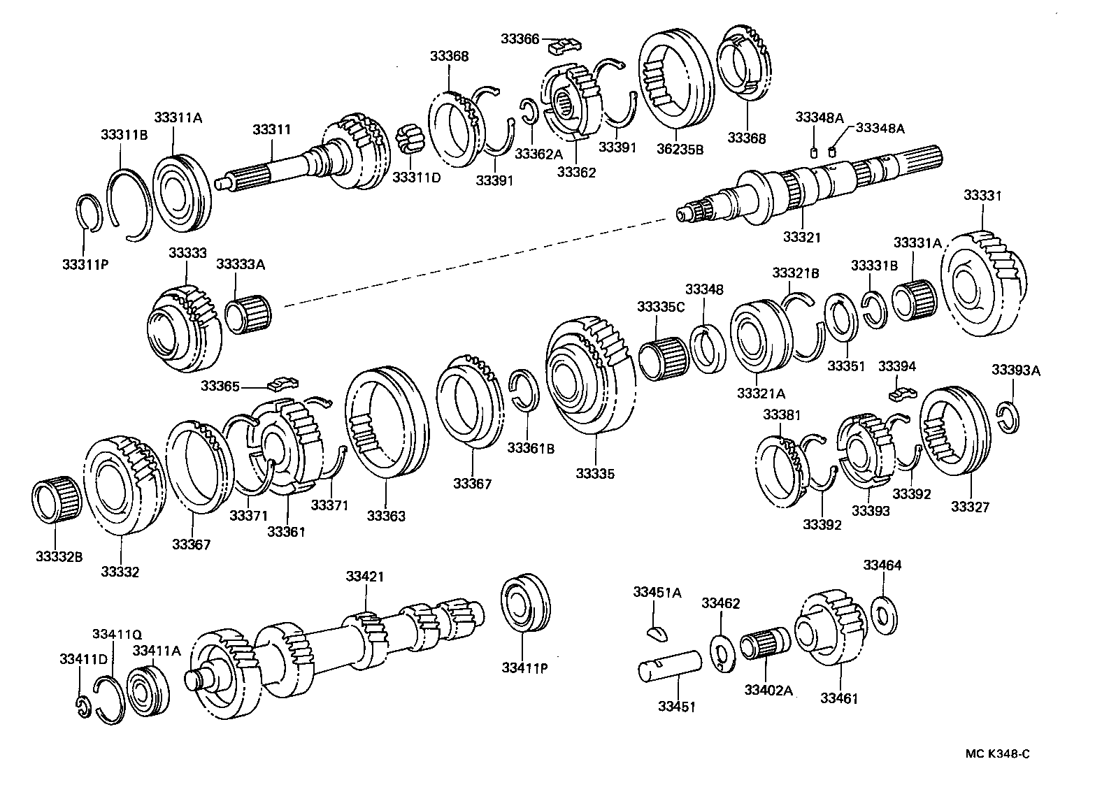  LAND CRUISER 80 |  TRANSMISSION GEAR MTM