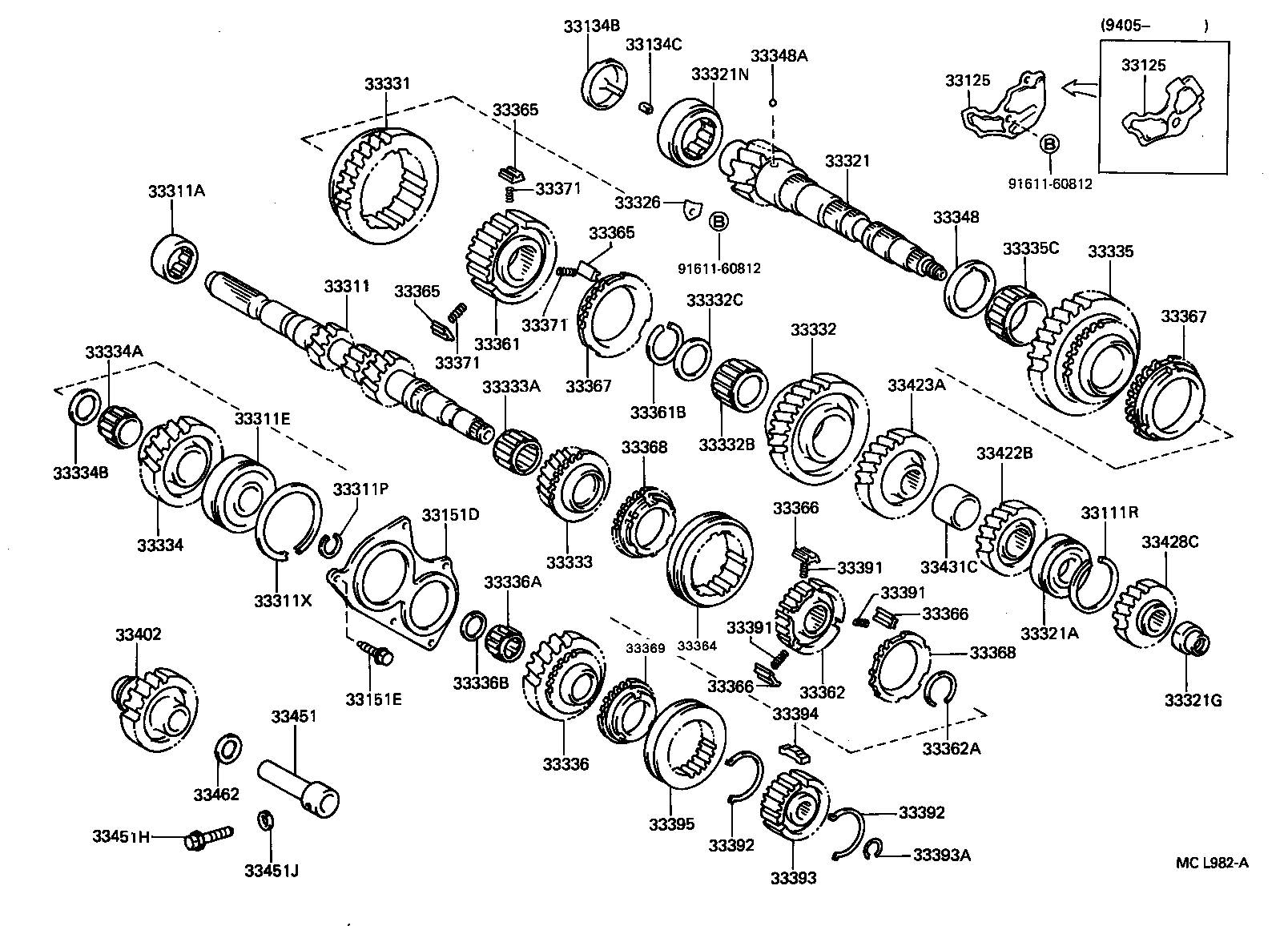  COROLLA |  TRANSMISSION GEAR MTM