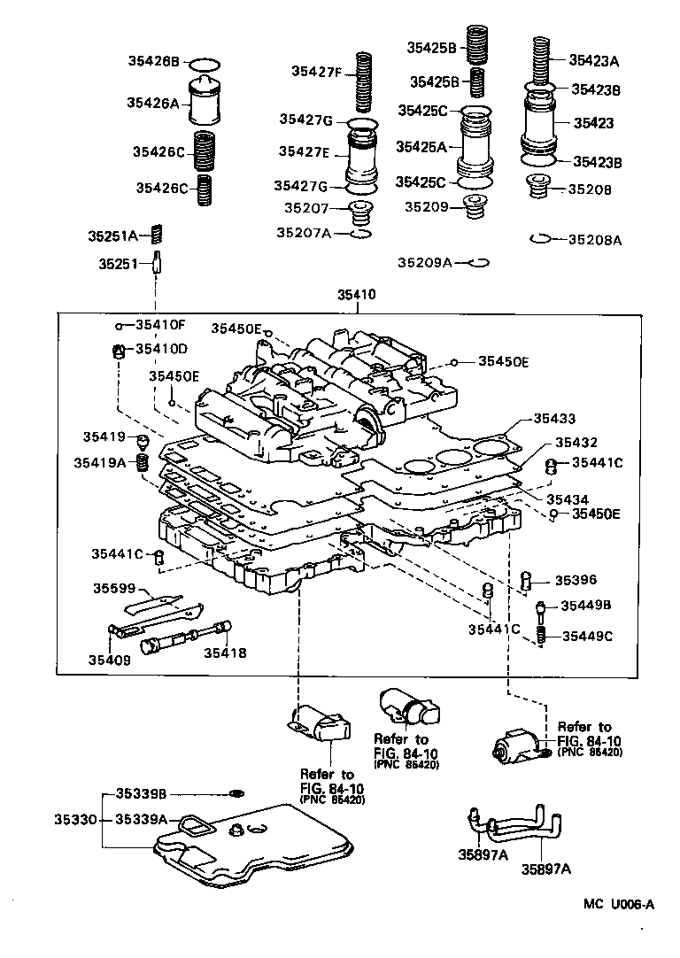  CROWN |  VALVE BODY OIL STRAINER ATM