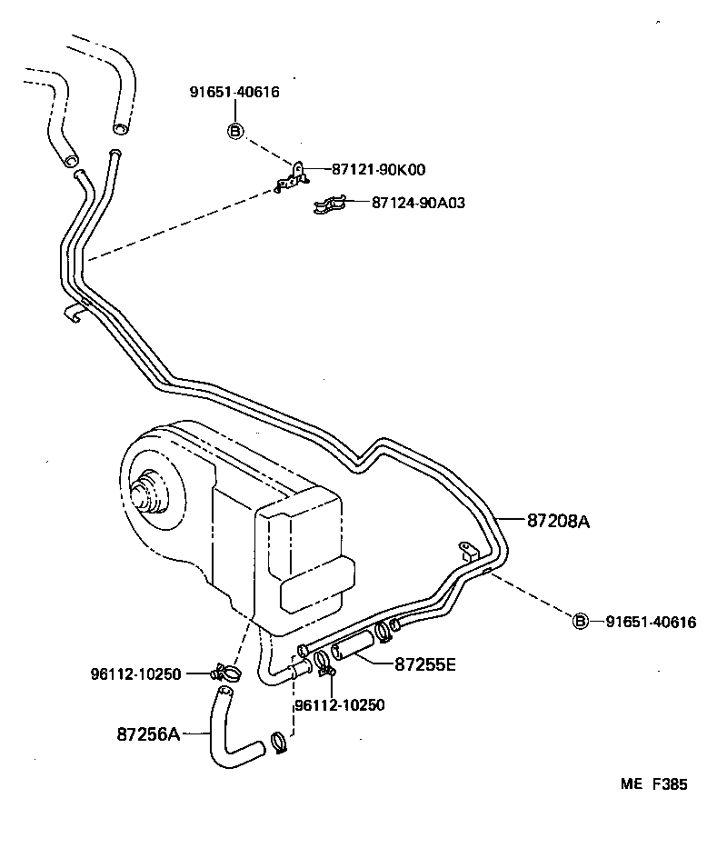  LAND CRUISER 70 |  HEATING AIR CONDITIONING WATER PIPING