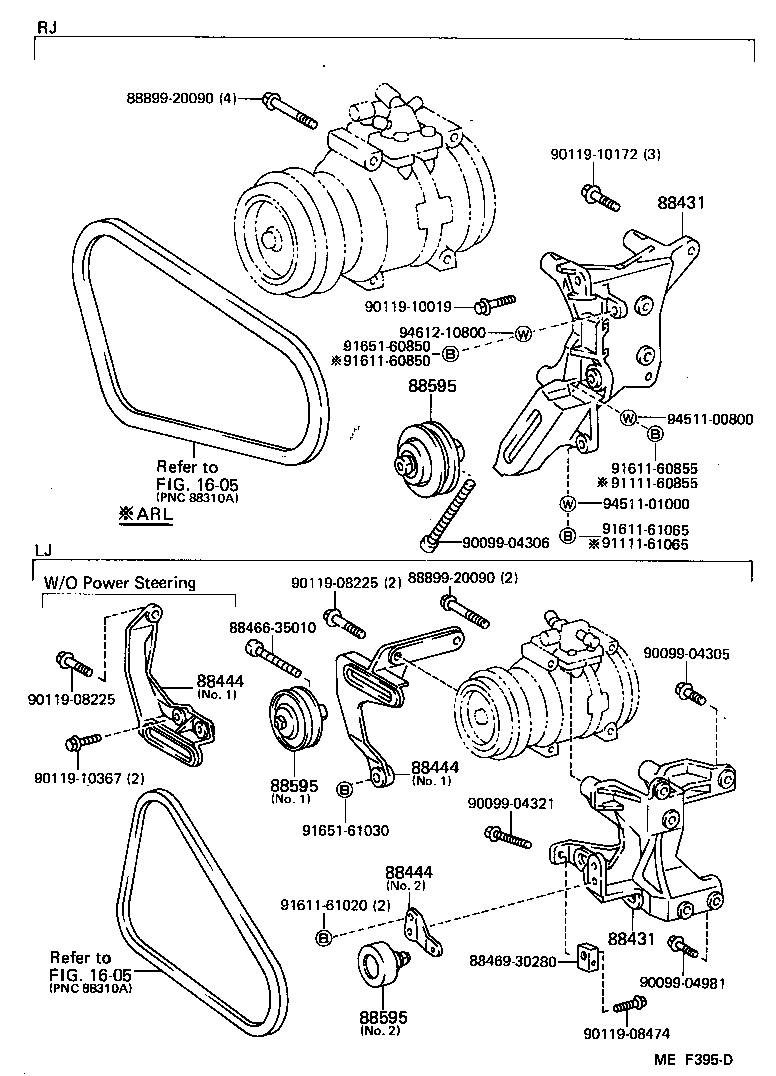  LAND CRUISER 70 |  HEATING AIR CONDITIONING COMPRESSOR