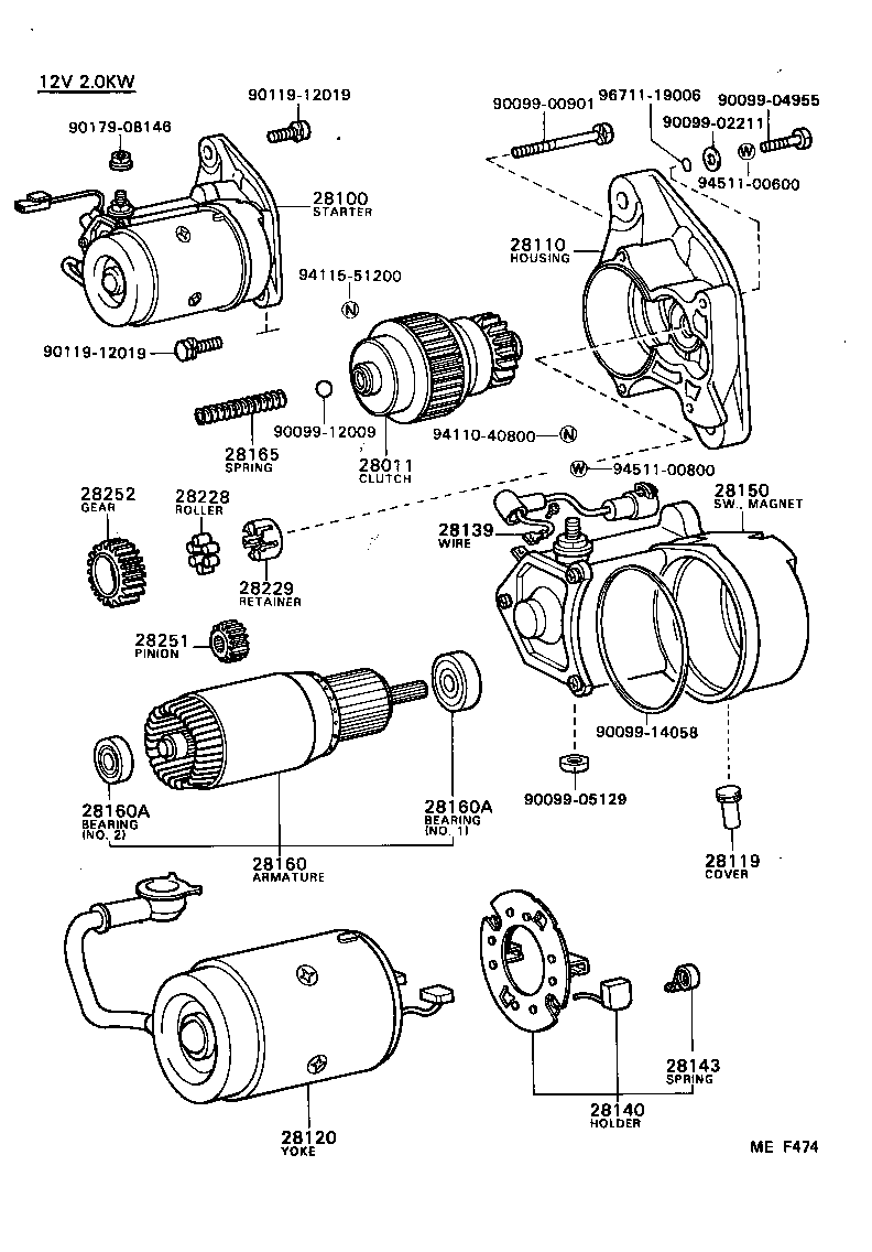  LAND CRUISER 70 |  STARTER