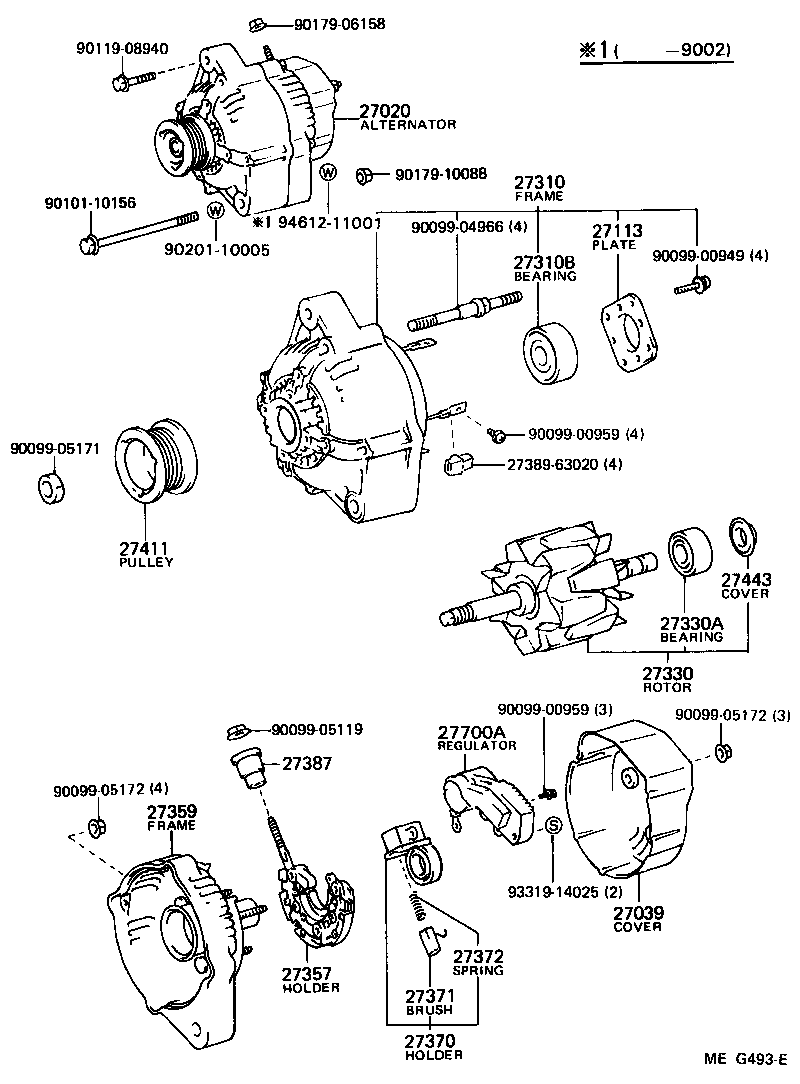  LITEACE |  ALTERNATOR