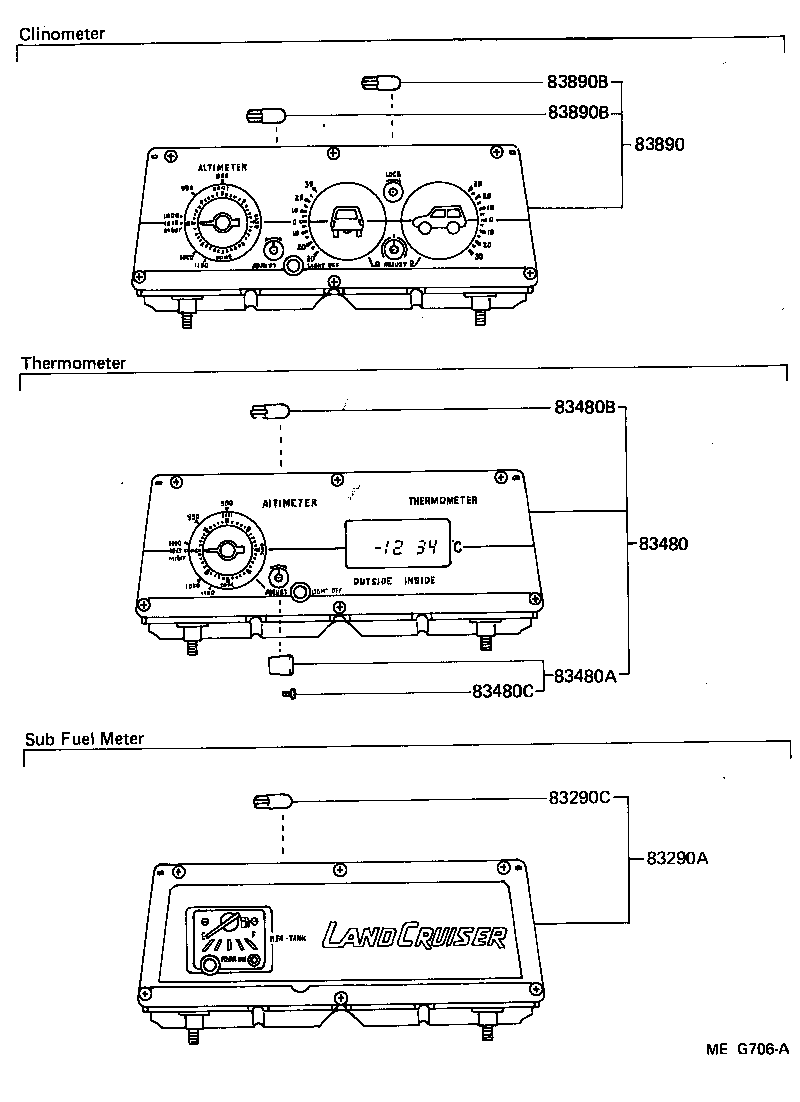  LAND CRUISER 70 |  METER