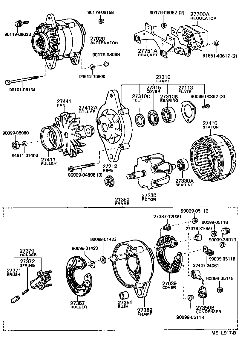  LITEACE |  ALTERNATOR