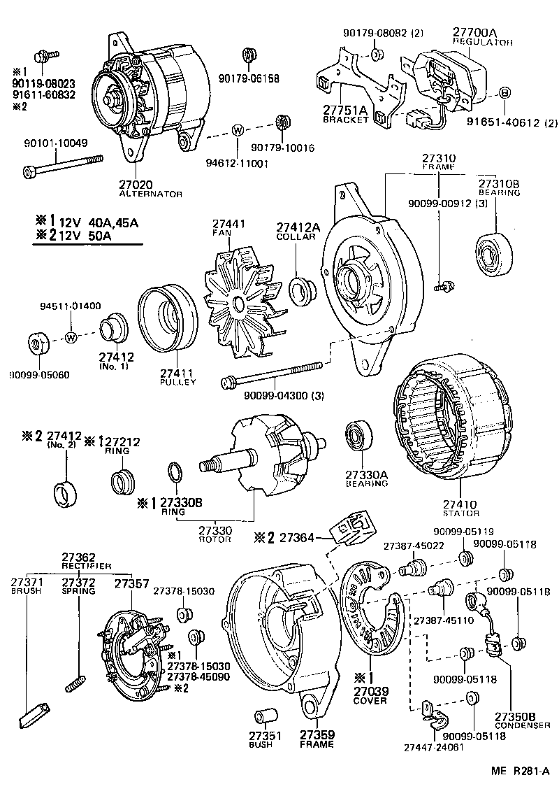  LITEACE |  ALTERNATOR