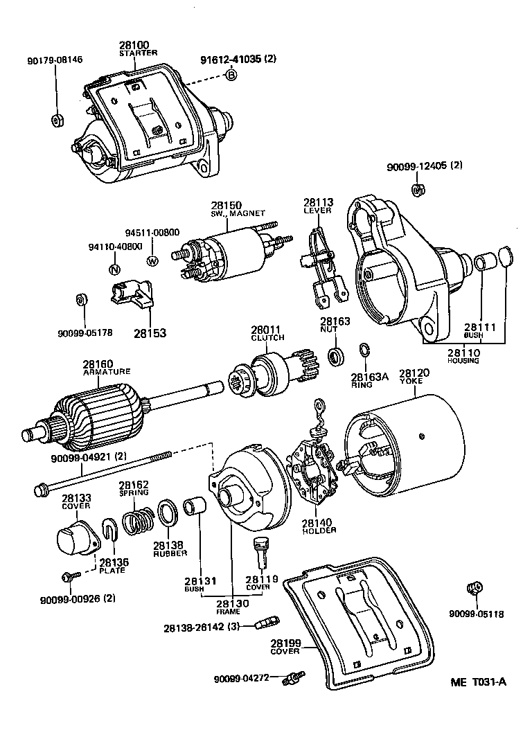  LITEACE VAN WAGON |  STARTER