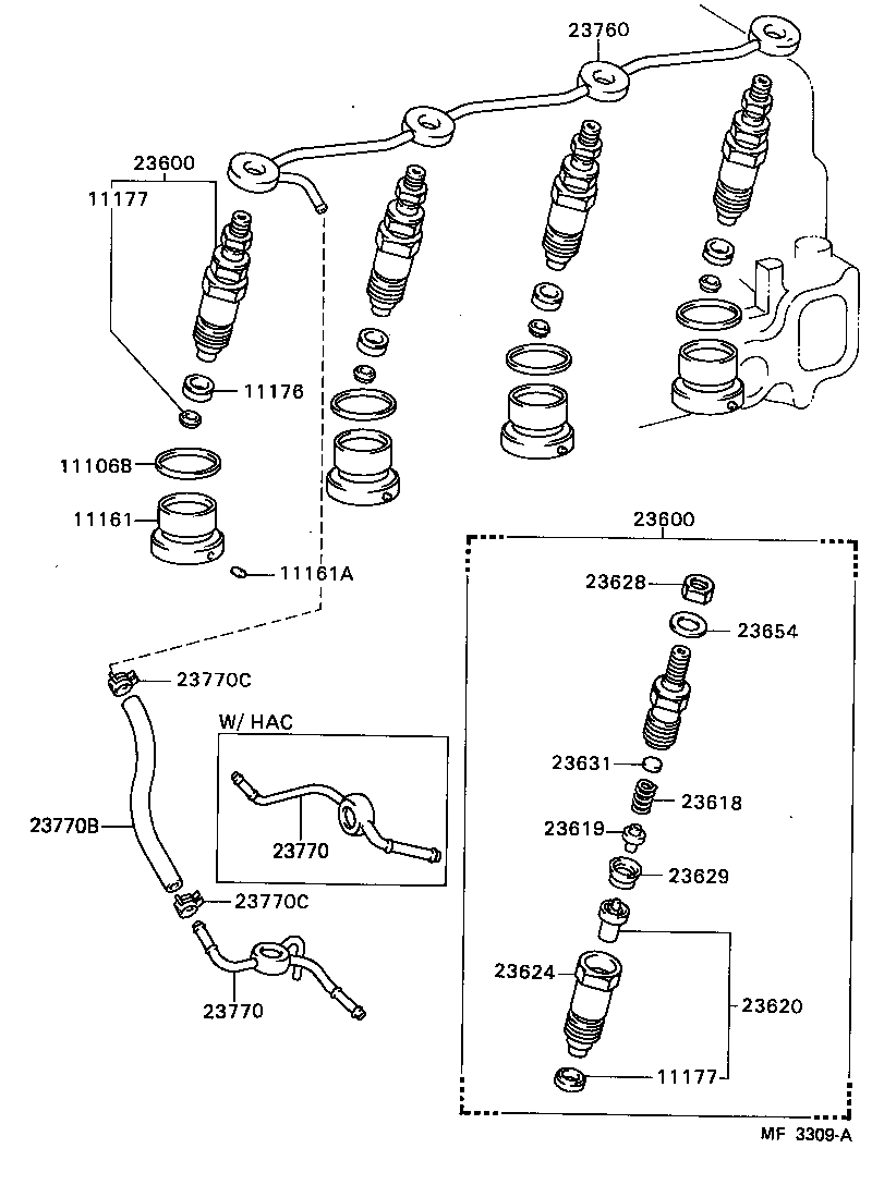  LAND CRUISER 70 |  INJECTION NOZZLE