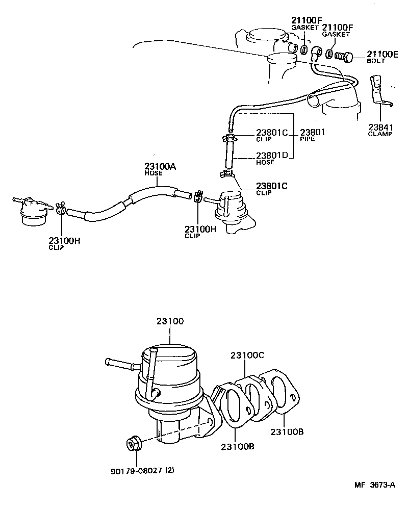  LITEACE |  FUEL PUMP PIPE