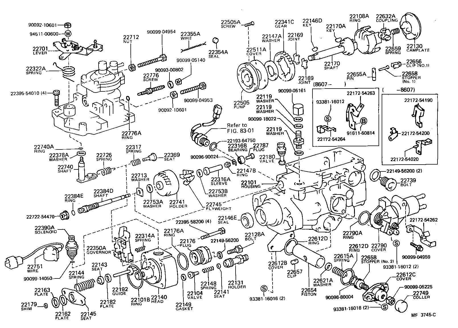  LAND CRUISER 70 |  INJECTION PUMP BODY