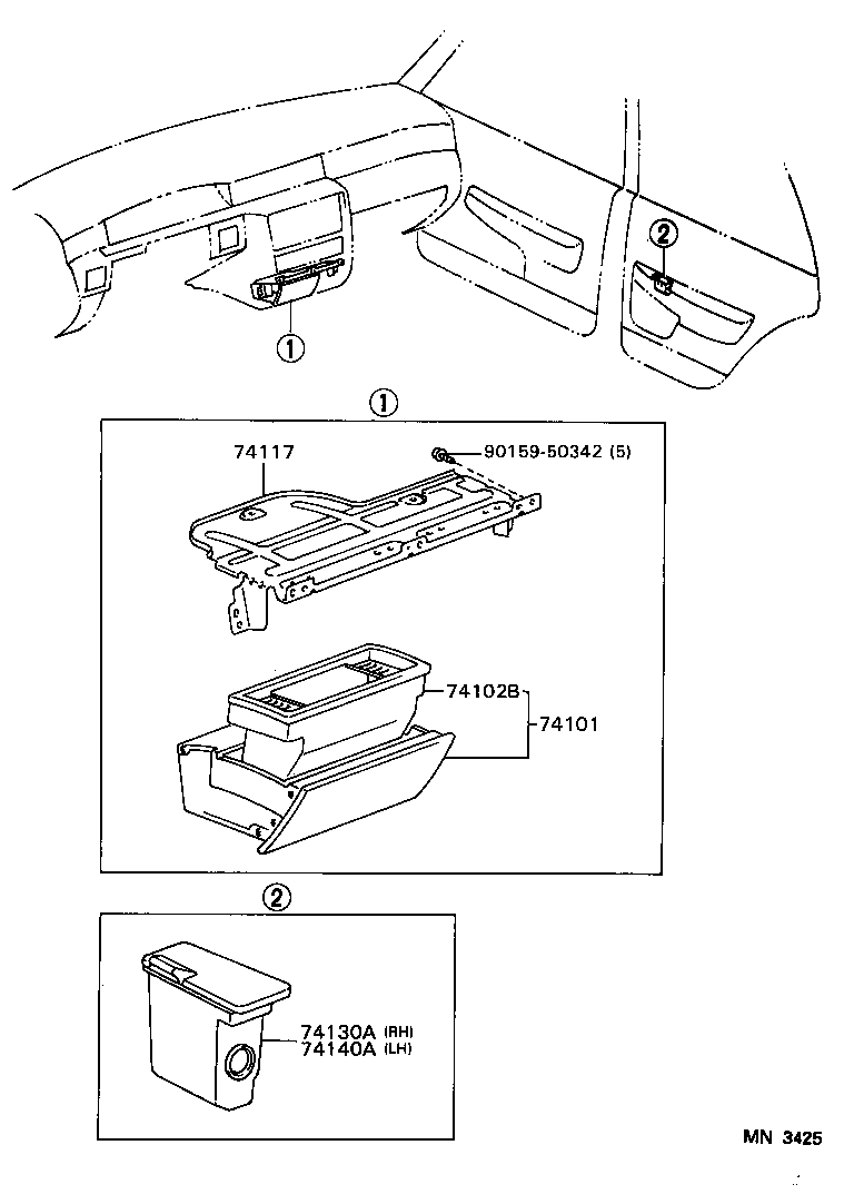  CROWN |  ASH RECEPTACLE