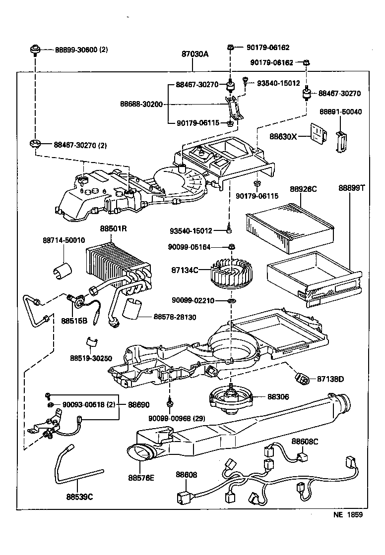  CROWN |  HEATING AIR CONDITIONING COOLER UNIT