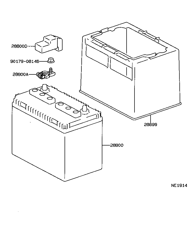  CROWN |  BATTERY BATTERY CABLE