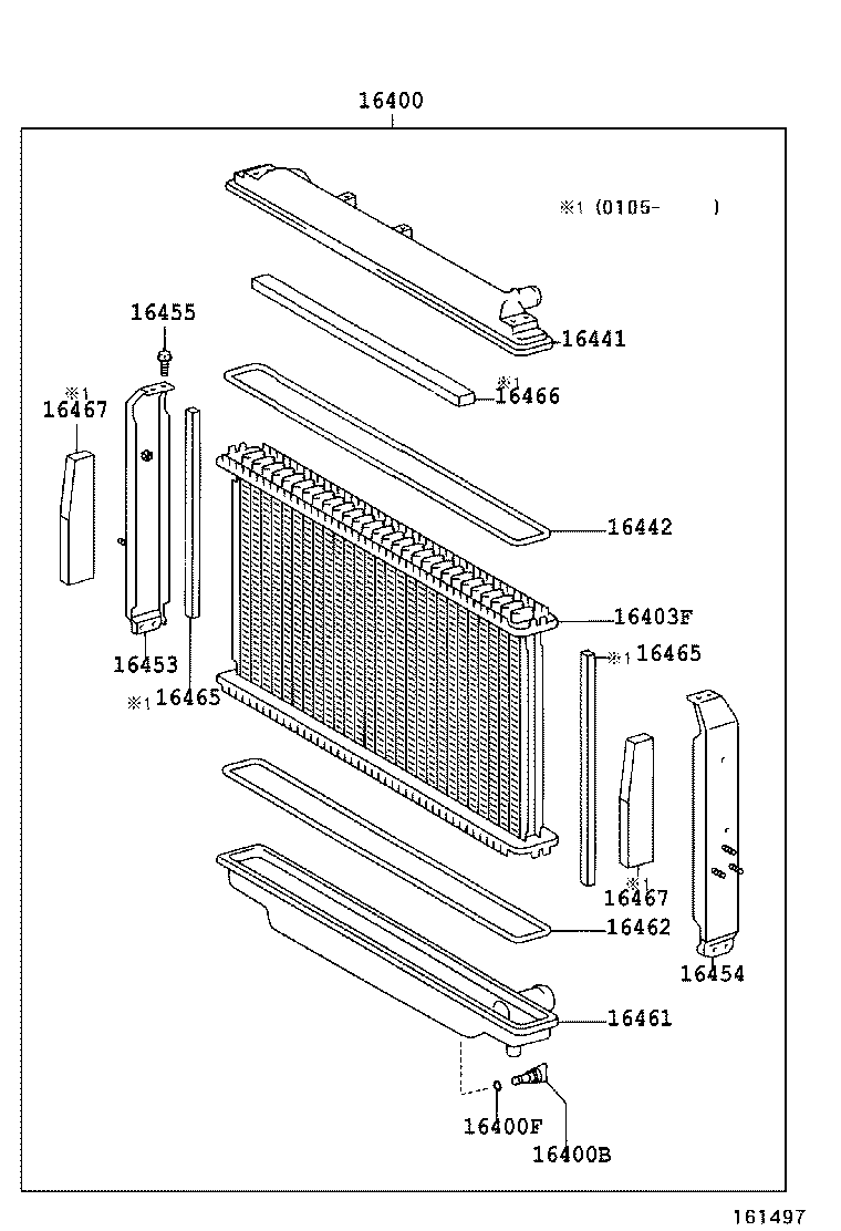  DYNA |  RADIATOR WATER OUTLET