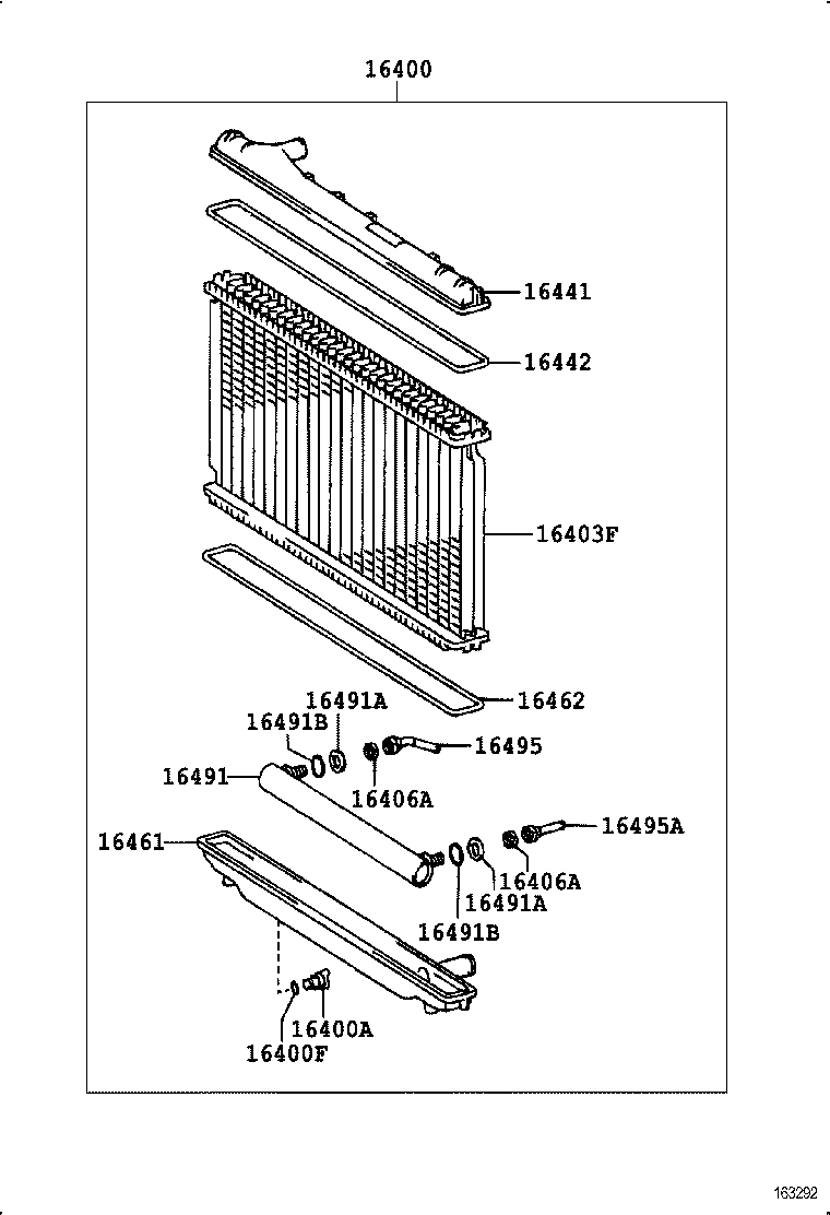  AVALON |  RADIATOR WATER OUTLET