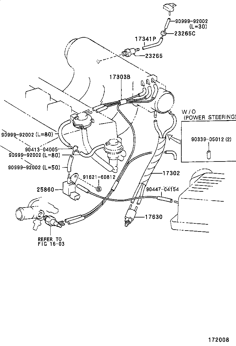  TERCEL |  VACUUM PIPING