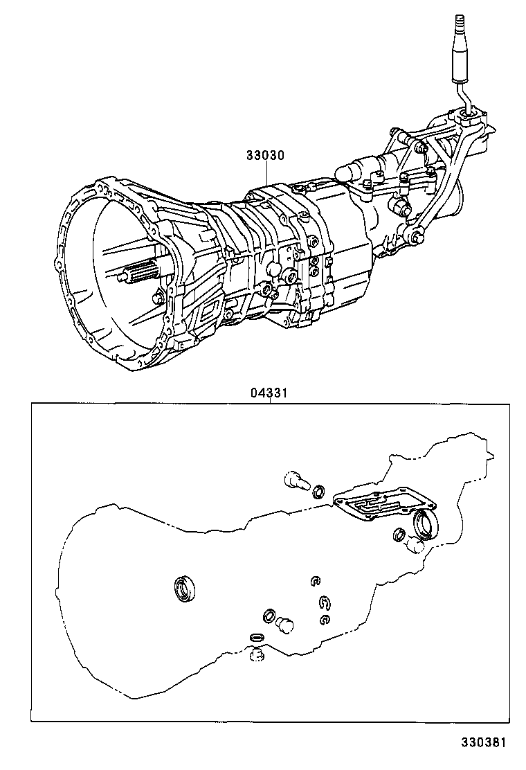  CROWN |  TRANSAXLE OR TRANSMISSION ASSY GASKET KIT MTM