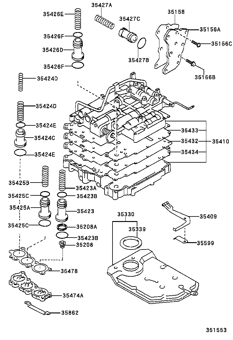  SOLUNA |  VALVE BODY OIL STRAINER ATM