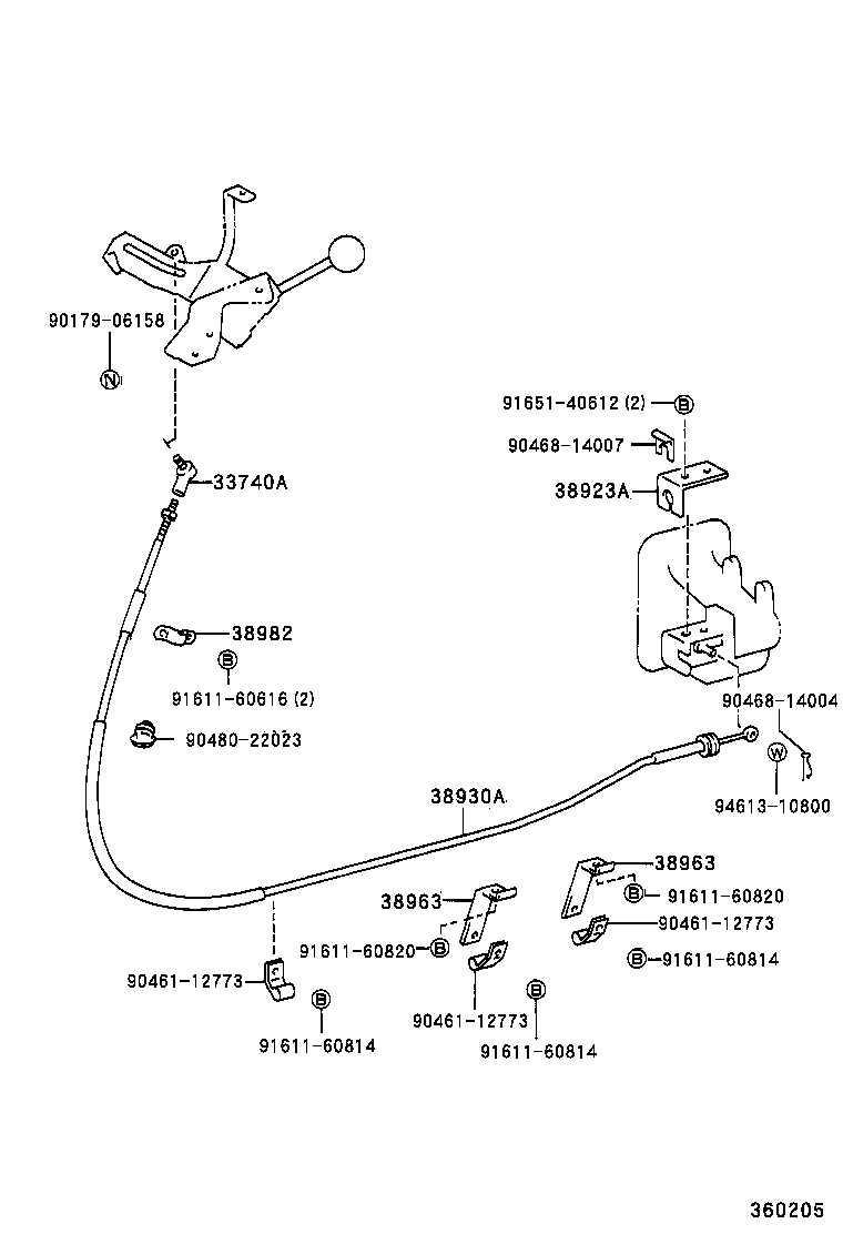  DYNA200 |  POWER TAKE OFF LEVER LINK