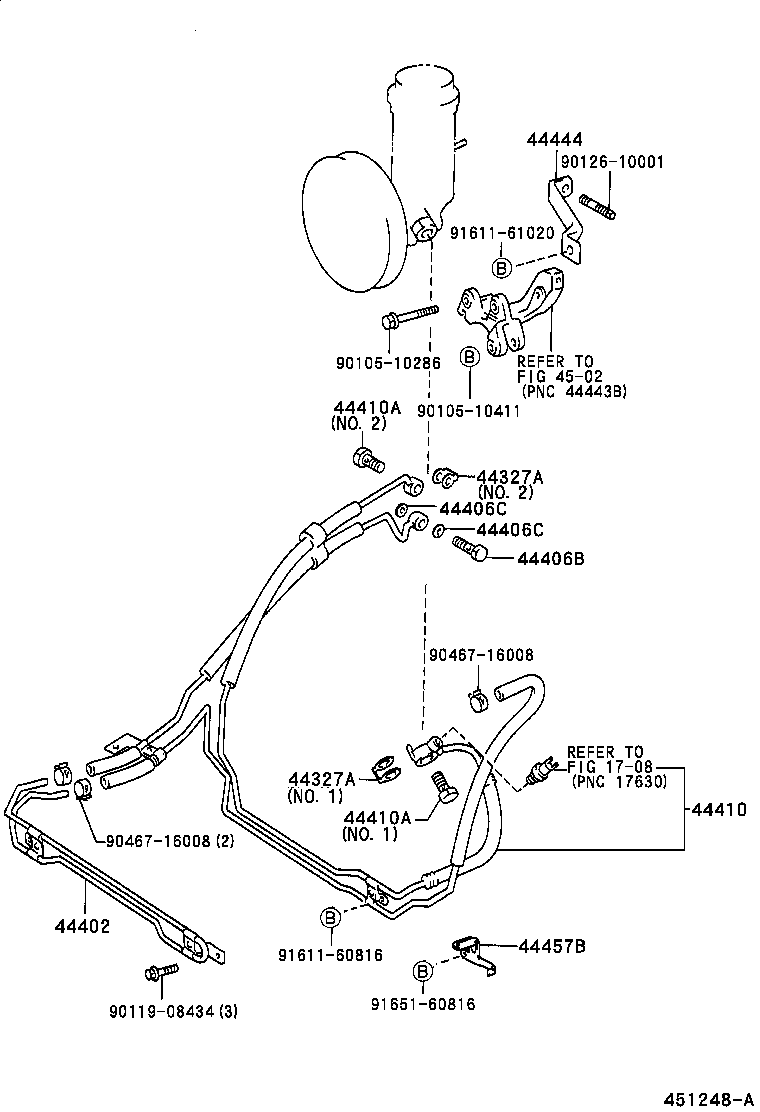  CROWN |  POWER STEERING TUBE