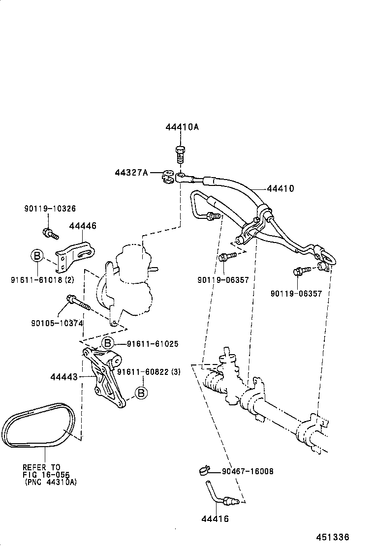  SPACIO |  POWER STEERING TUBE