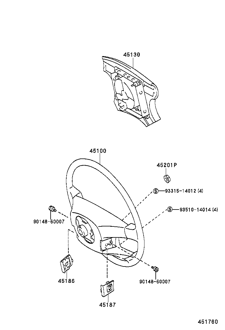  CAMRY JPP SED |  STEERING WHEEL