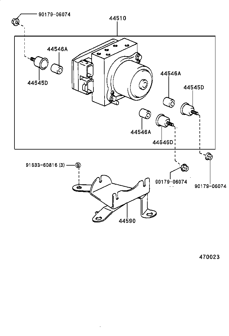  4RUNNER |  BRAKE TUBE CLAMP