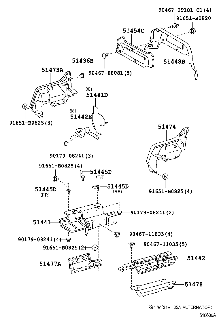  DYNA |  SUSPENSION CROSSMEMBER UNDER COVER