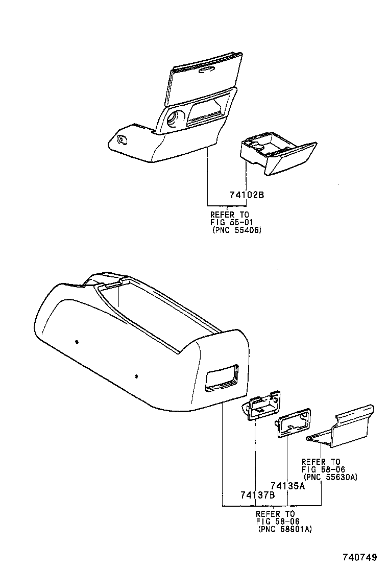  PRIUS |  ASH RECEPTACLE