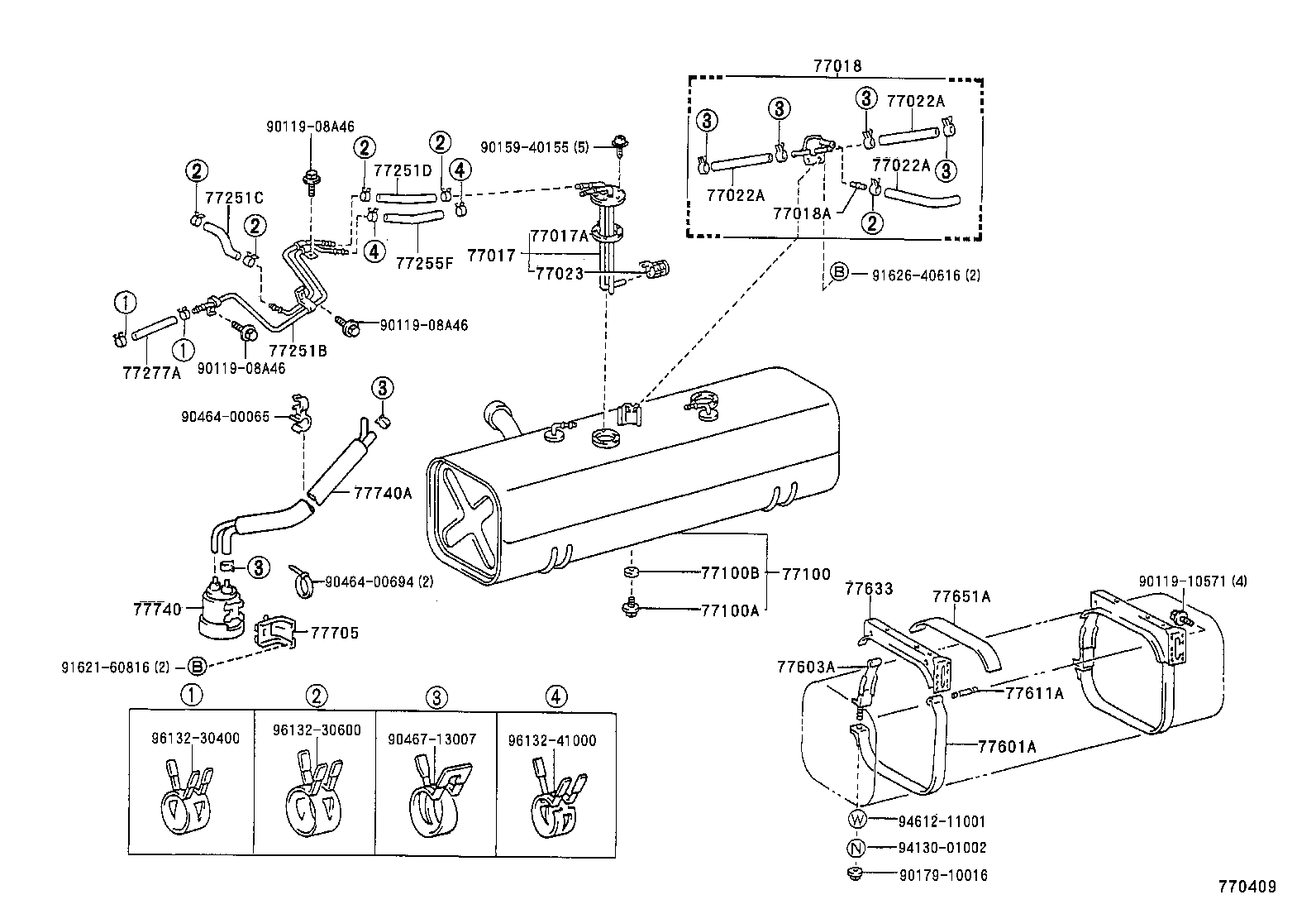  DYNA 100 |  FUEL TANK TUBE