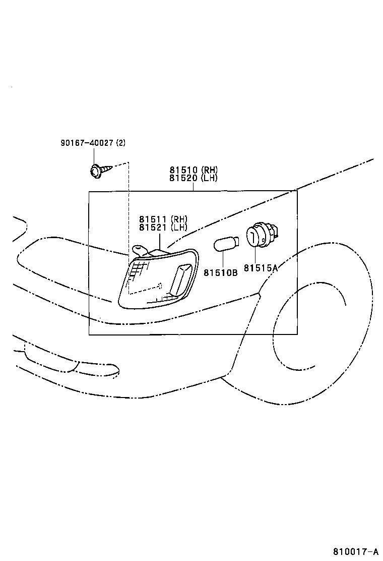  PICNIC |  FRONT TURN SIGNAL LAMP