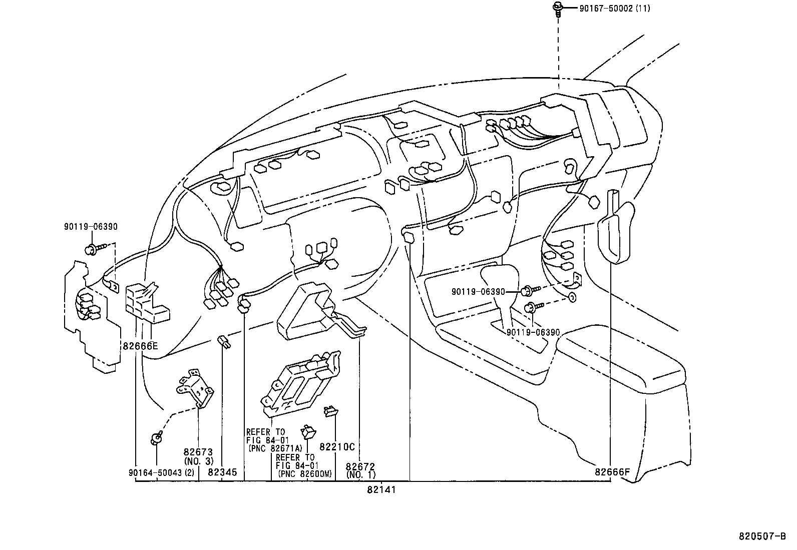  AVALON |  WIRING CLAMP