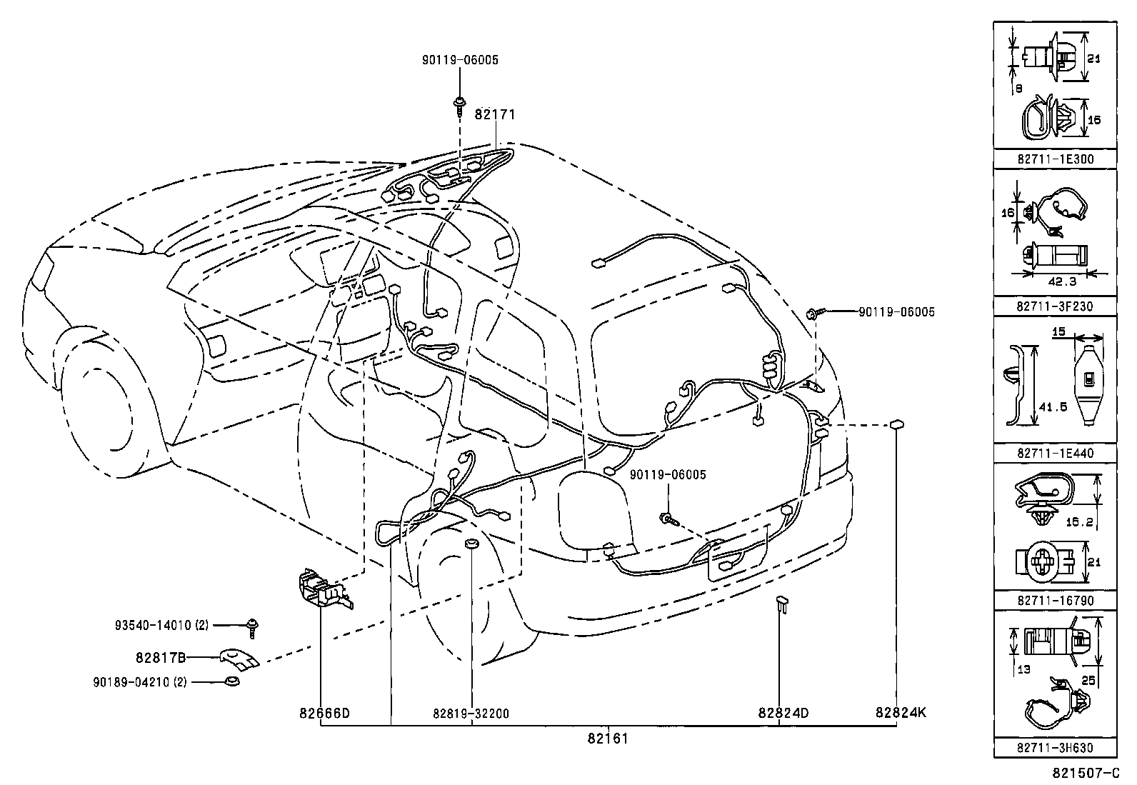  SPACIO |  WIRING CLAMP