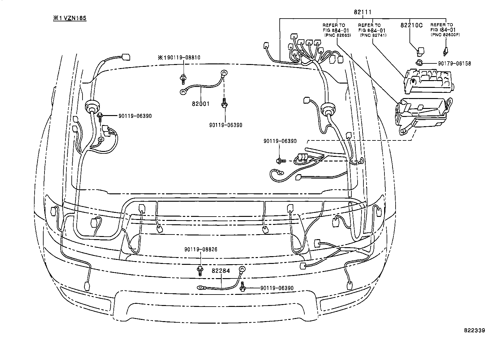  4RUNNER |  WIRING CLAMP