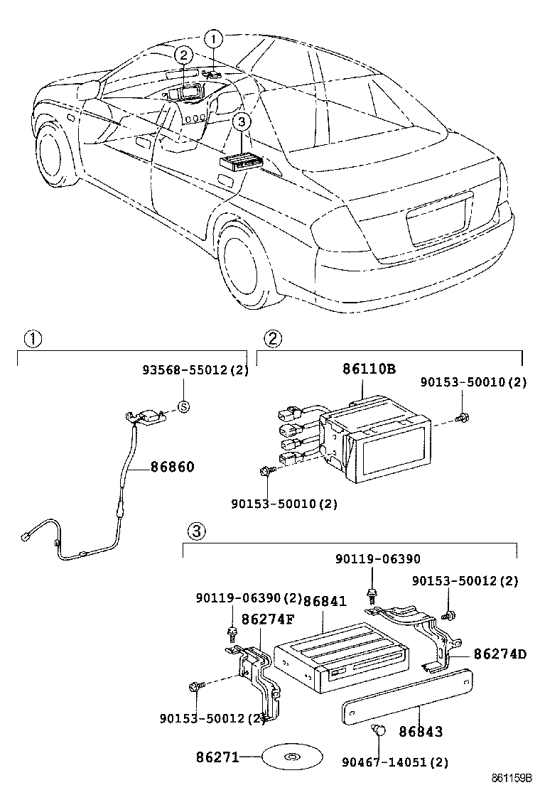  PRIUS |  NAVIGATION FRONT MONITOR DISPLAY