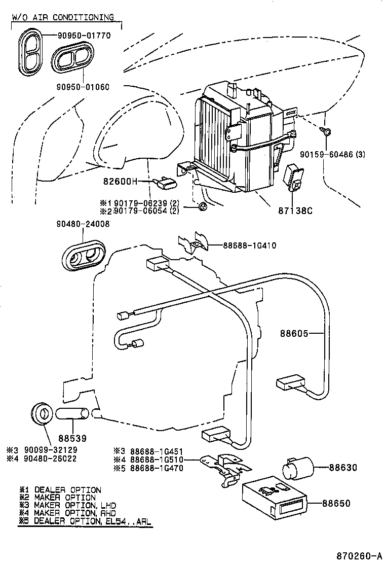  PASEO |  HEATING AIR CONDITIONING COOLER UNIT