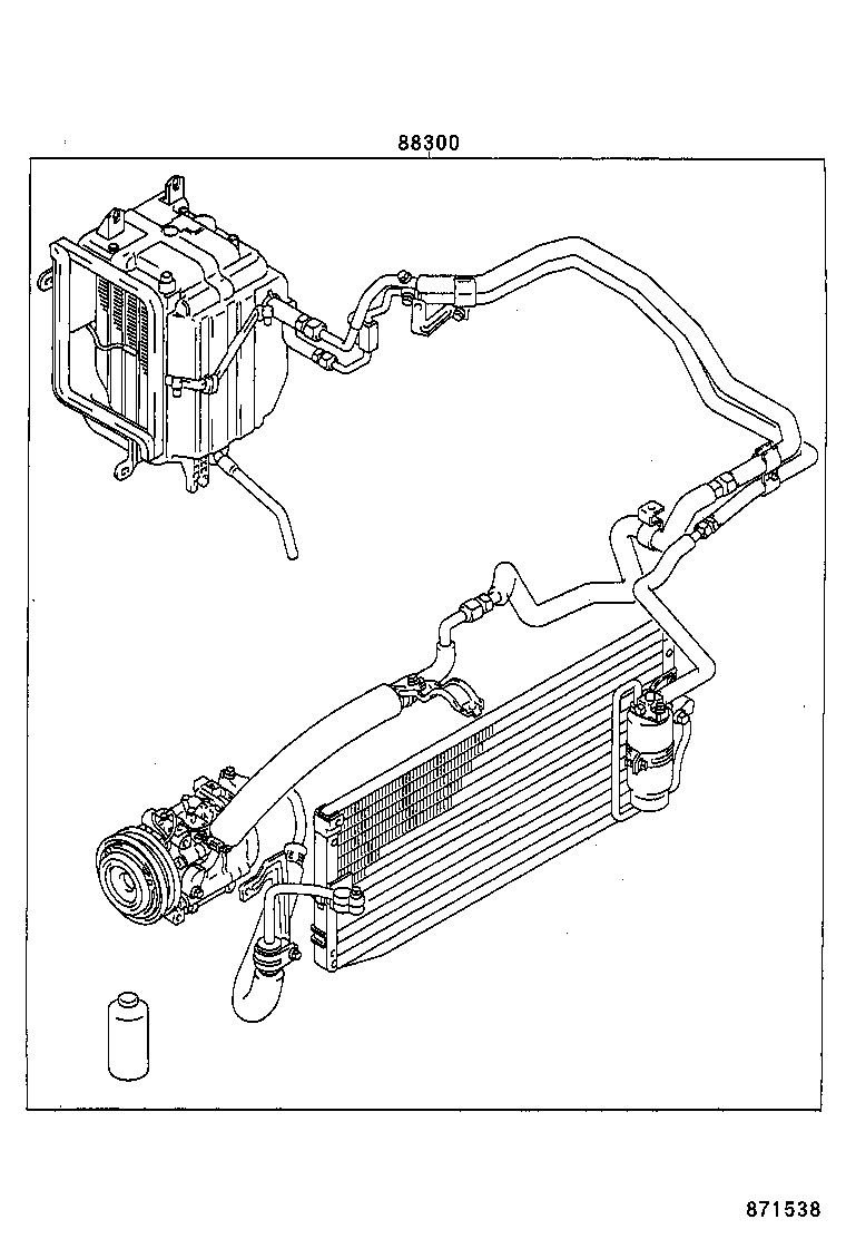  SPACIO |  HEATING AIR CONDITIONING SET