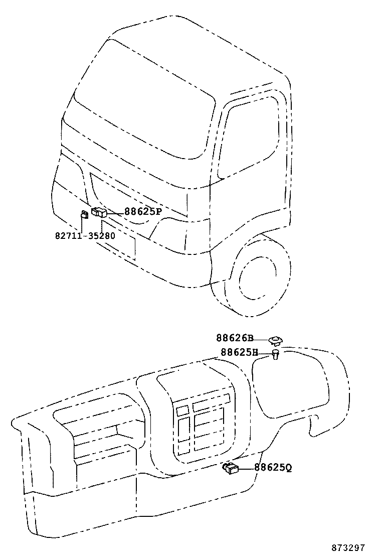  DYNA |  HEATING AIR CONDITIONING CONTROL AIR DUCT