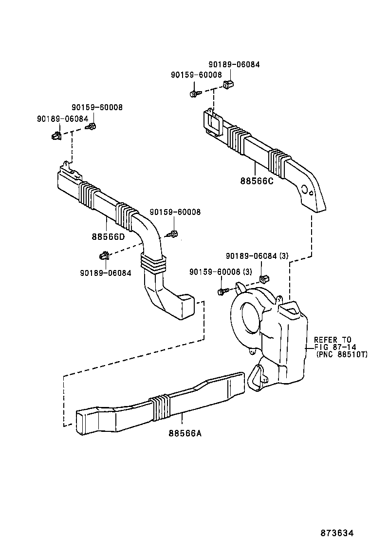  PICNIC |  HEATING AIR CONDITIONING CONTROL AIR DUCT