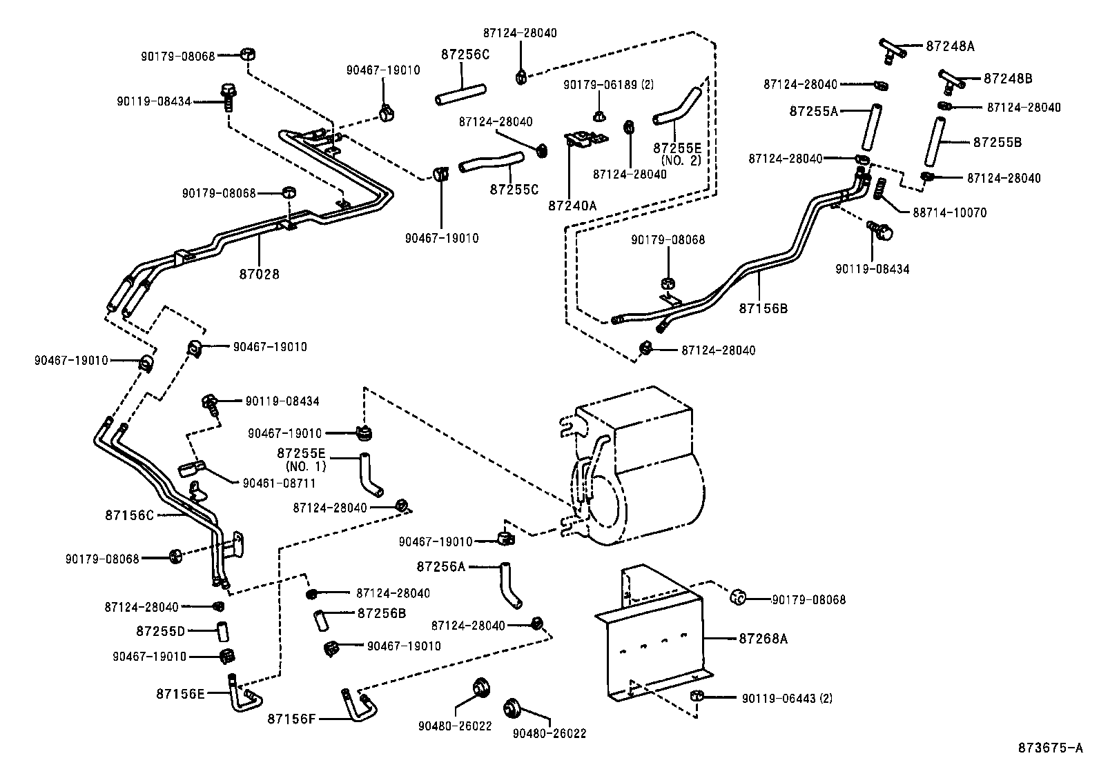  MEGA CRUISER |  HEATING AIR CONDITIONING WATER PIPING