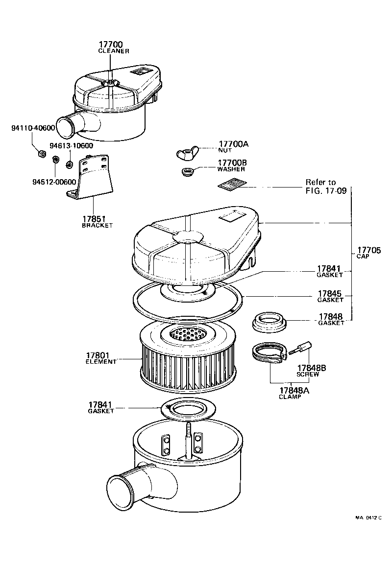  HEAVY DUTY TRUCK |  AIR CLEANER