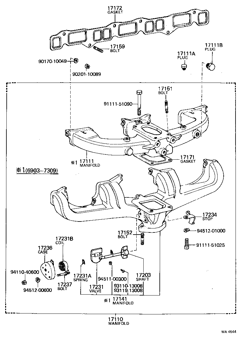  LAND CRUISER 40 |  MANIFOLD