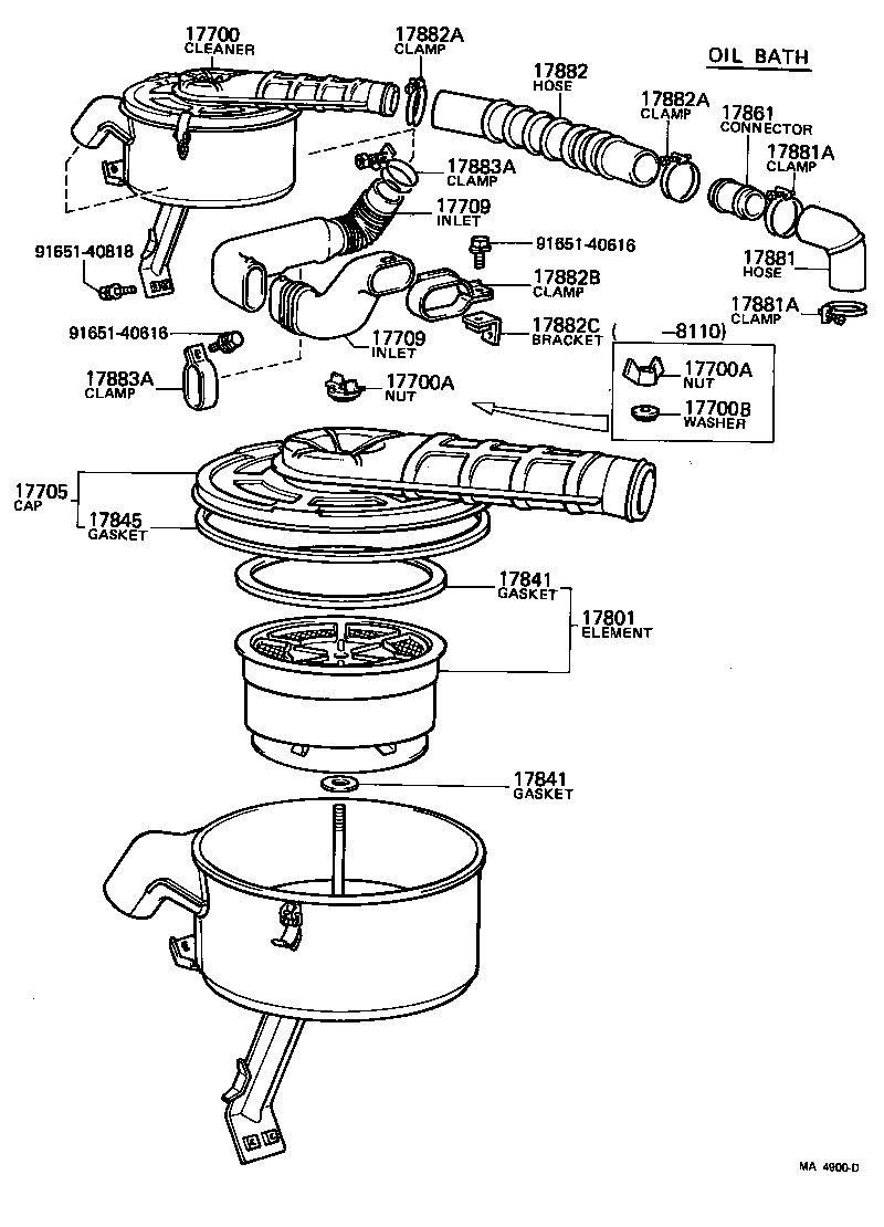  LAND CRUISER 40 |  AIR CLEANER