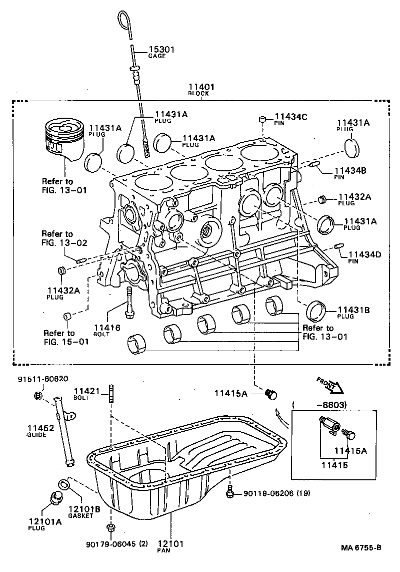  CELICA |  CYLINDER BLOCK